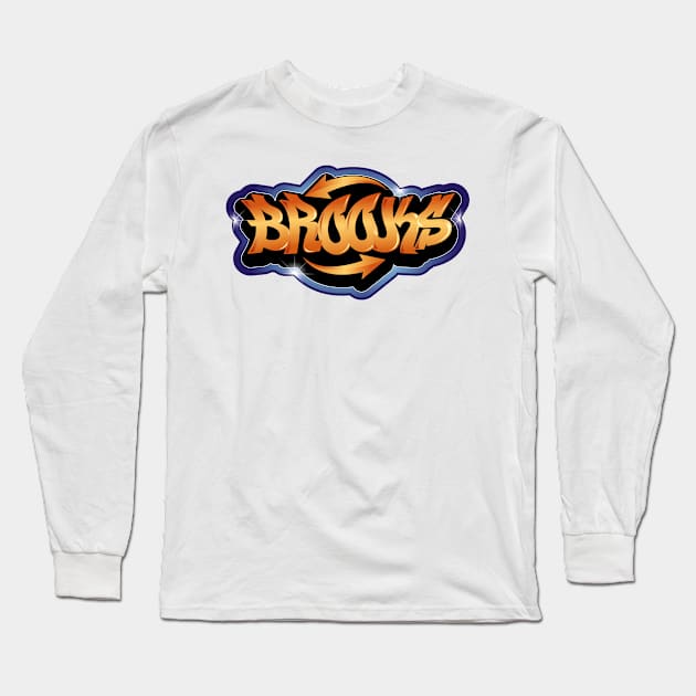 BROOKS Long Sleeve T-Shirt by WildMeART